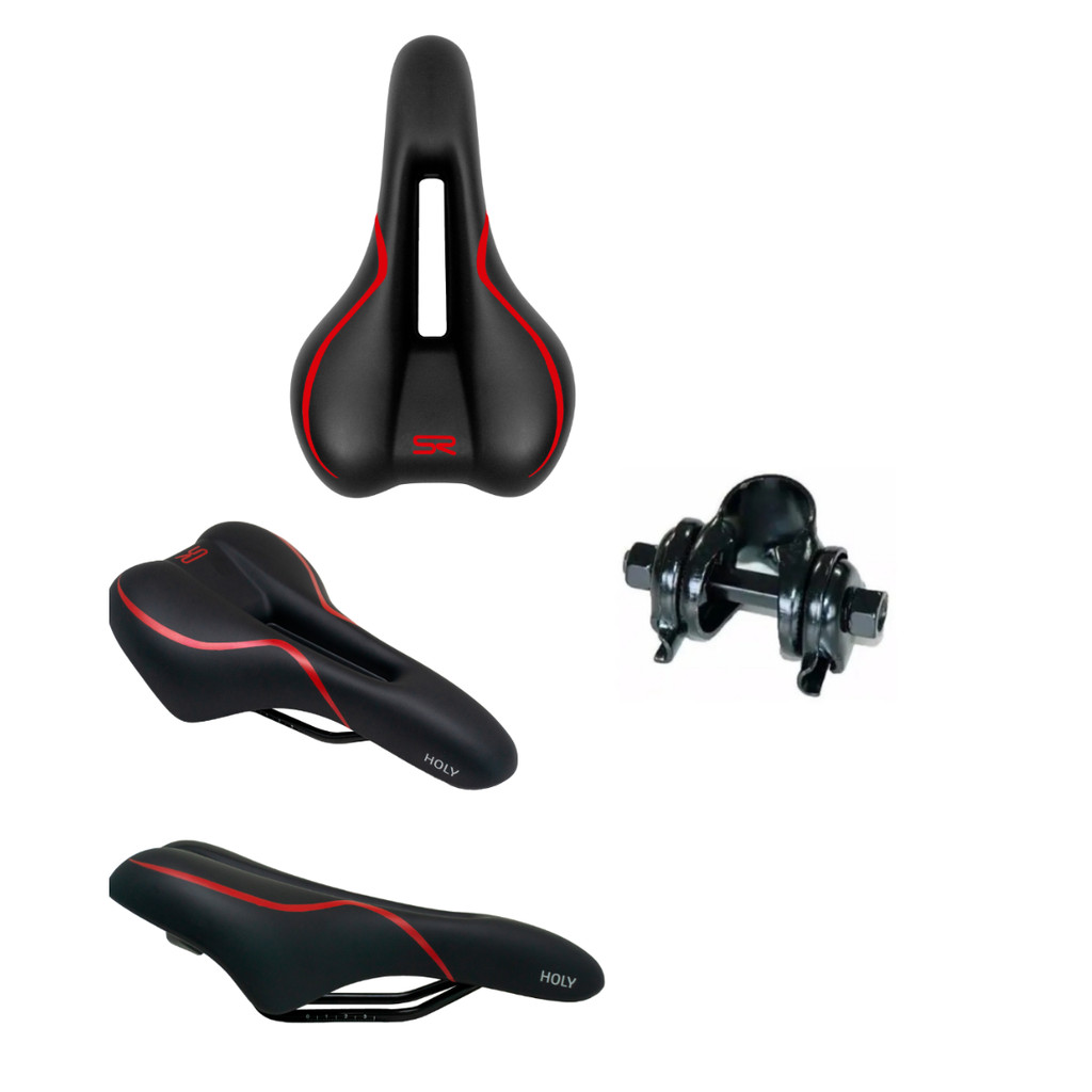 SELIM SELLE ROYAL HOLY LINHAS COLOR VAZADO RVS + CARRINHO/CASTANHA