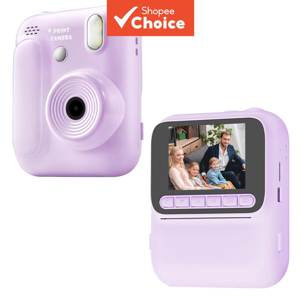 Câmera Digital Infantil com Impressão e Timer – Presente Divertido para Crianças