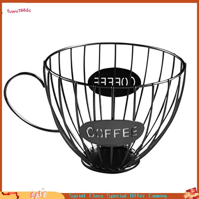 Cesta De Armazenamento De Cápsulas De Frutas E Café , Suporte Organizador Em Forma De Copo De Para Casa , Hotel