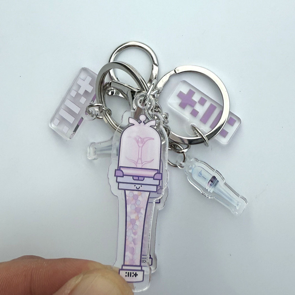 Novo chaveiro de acrílico com lightstick do ídolo de K-pop ILLIT SD0W