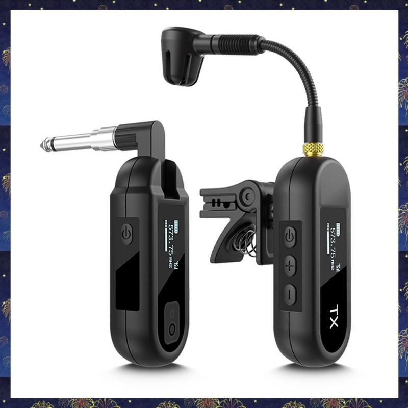 Saxofone Guitarra Elétrica Maçarico Elétrico Microfone Sem Fio Tambor Instrumento De Piano Captador Som De Transmissão D