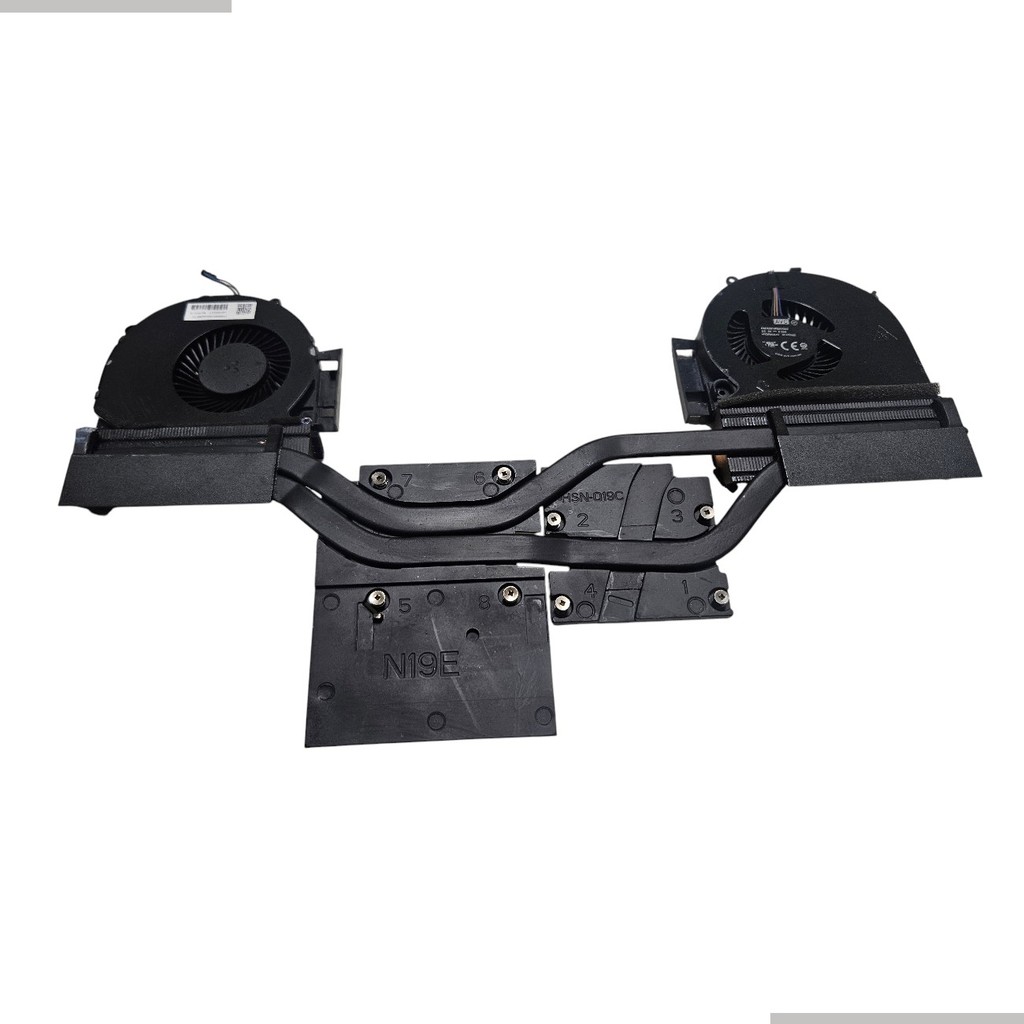 Cooler + Dissipador para Workstation Hp Zbook 17 G6 Retirado