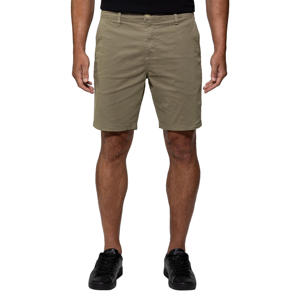 Bermuda Guess Masculina Chino Stretch Cáqui