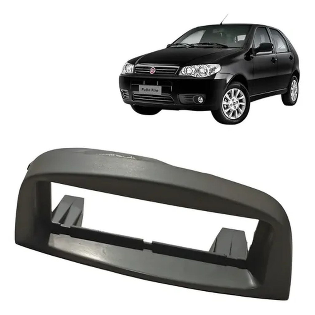 Moldura Central Radio Fiat Palio Siena 2004 A 2014