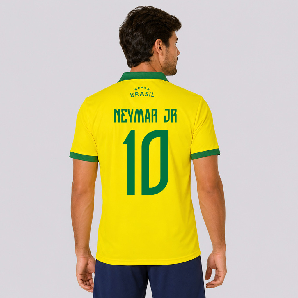 Polo Brasil Penta Amarela 10 Neymar Jr
