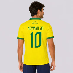 Polo Brasil Penta Amarela 10 Neymar Jr