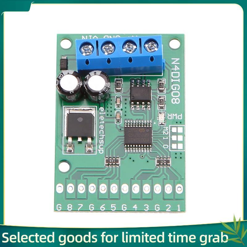 Jerry998ch Interruptor Digital De Entrada/Saída TTL LvTTL CMOS RS485 IO Módulo De Controle Placa Modbus Rtu Para Relé PL