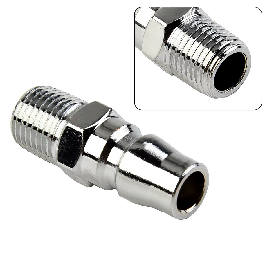 Pino Engate pneumático 1/4 rosca Macho 1/4 Alta Vazão PM-20 · foto 2