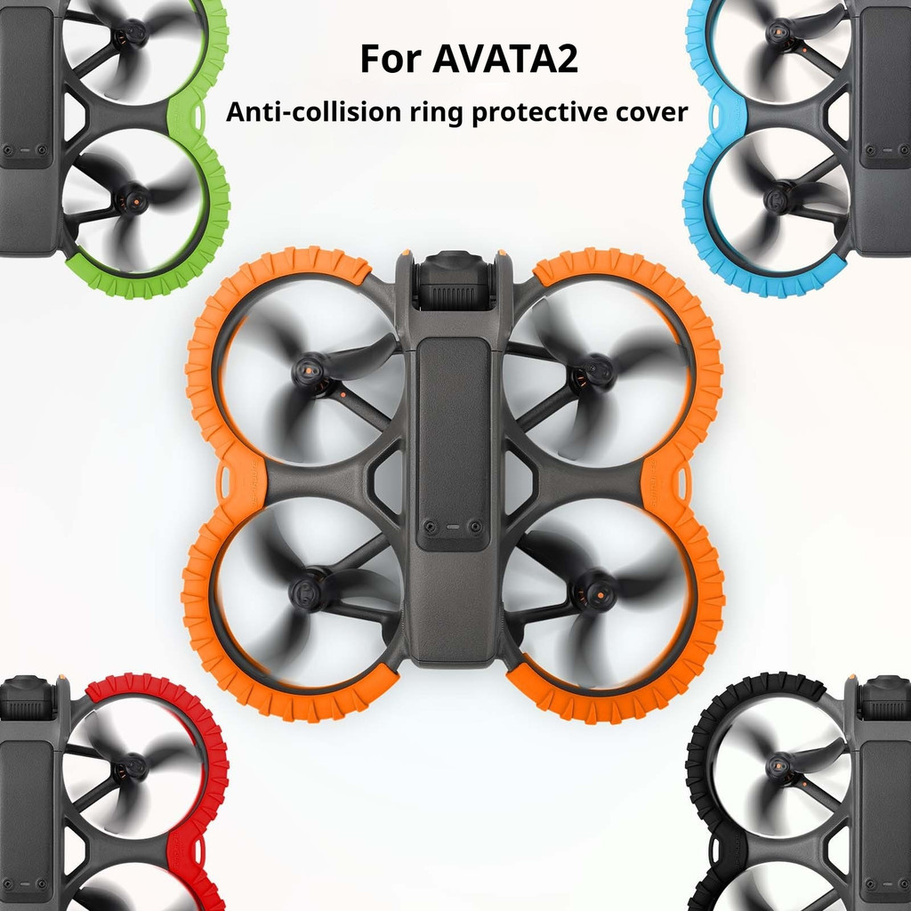 Para Capa Protetora De Anel Anticolisão AVATA 2 , Protetor De Lâmina De Hélice Antiarranhões , Acessório De Drone De Cor
