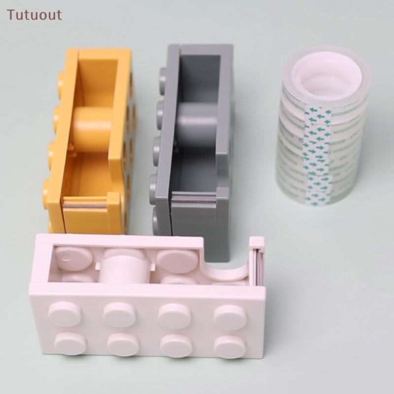 TUTU Prático Durável DIY Stier Dispensador De Fita Seguro Retângulo Material De Escritório BR