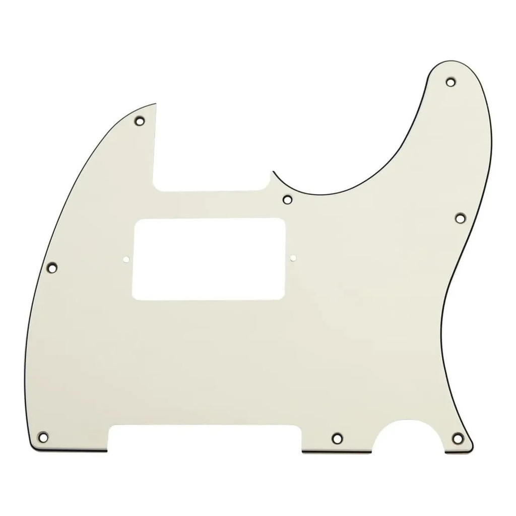 Escudo Guitarra Telecaster Humbucker Parchment 3 Ply