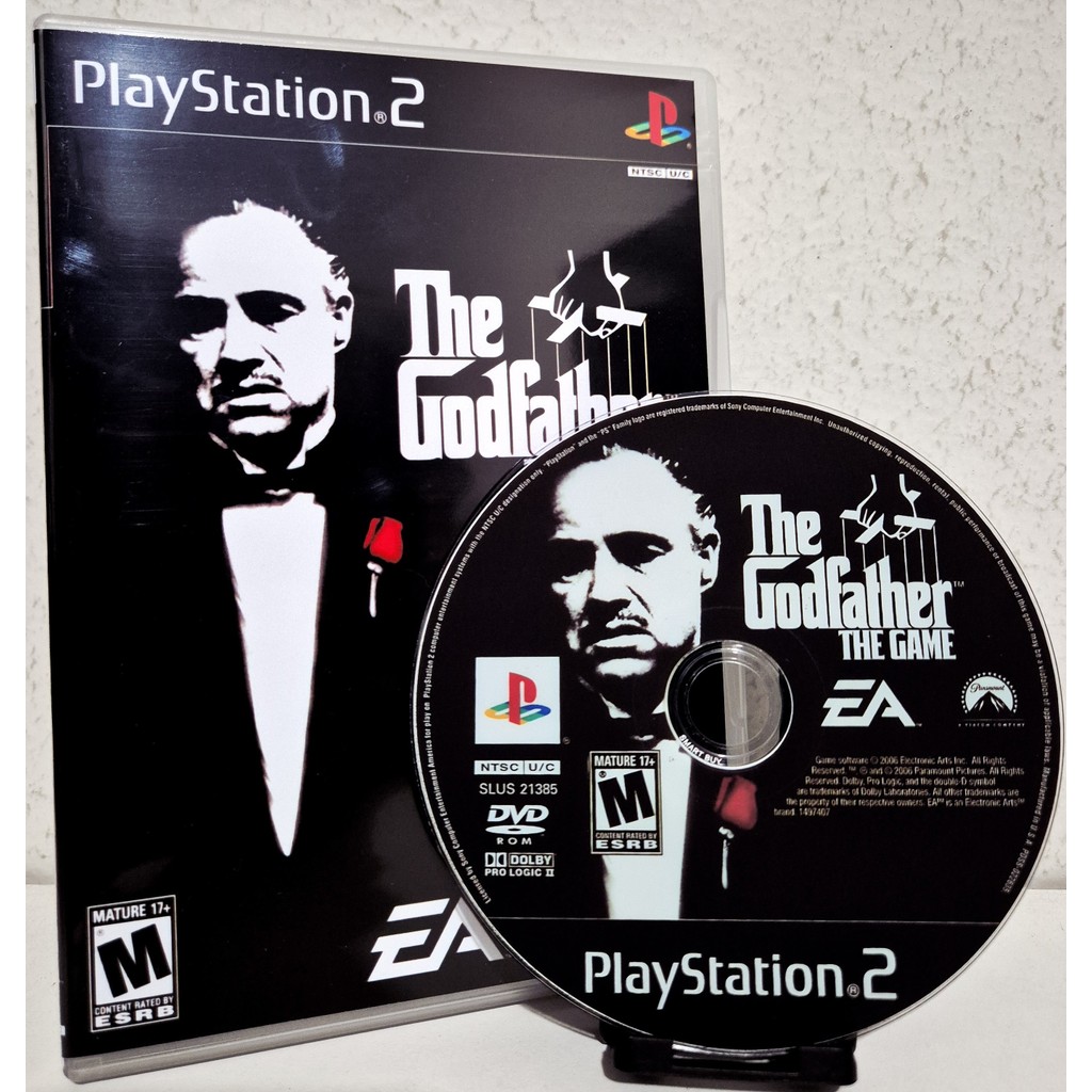 The GodFather PT-BR para PS2 - Mídia Física