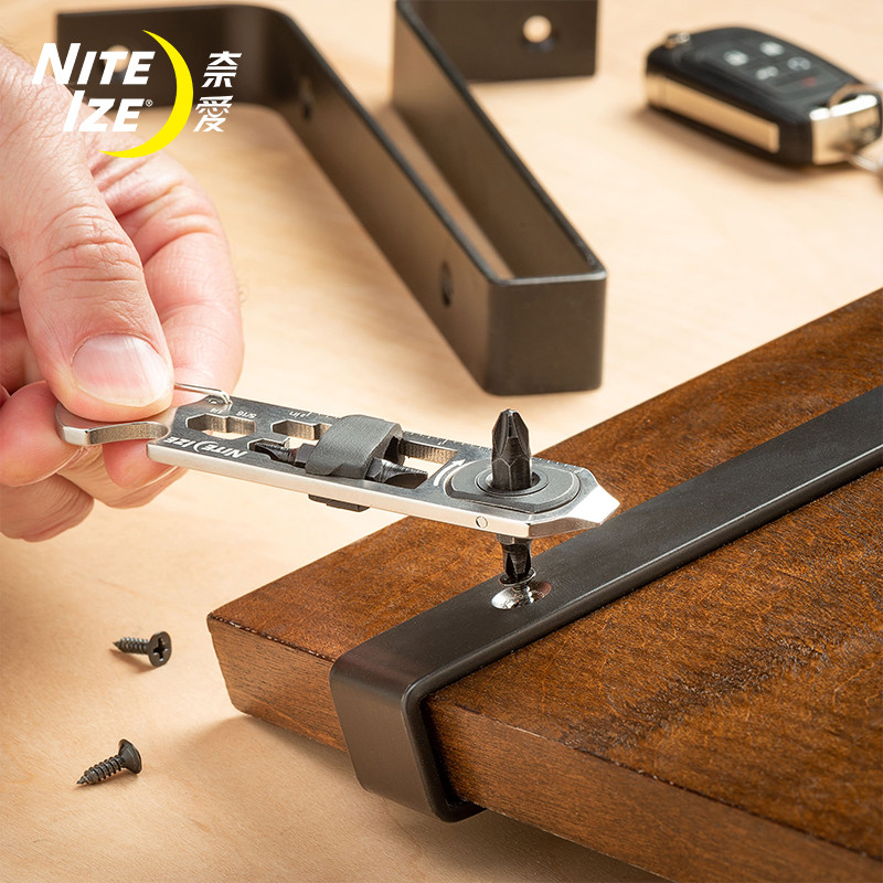Nitecore niteize Multi-ferramentas Disky catraca edc ferramentas ao ar livre itens pessoais chave pingente faca
