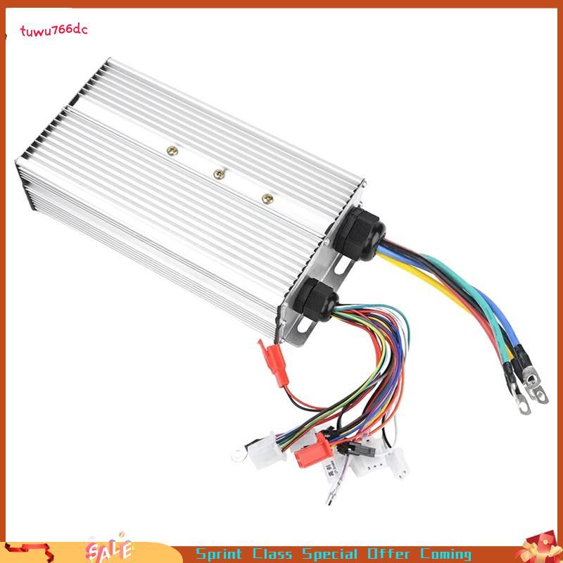 [Entrega Rápida BR] Controlador Sem Escova Inteligente Para Motor BLDC/Bicicleta Elétrica/Ebikes/Triciclo-Linha Dupla 24