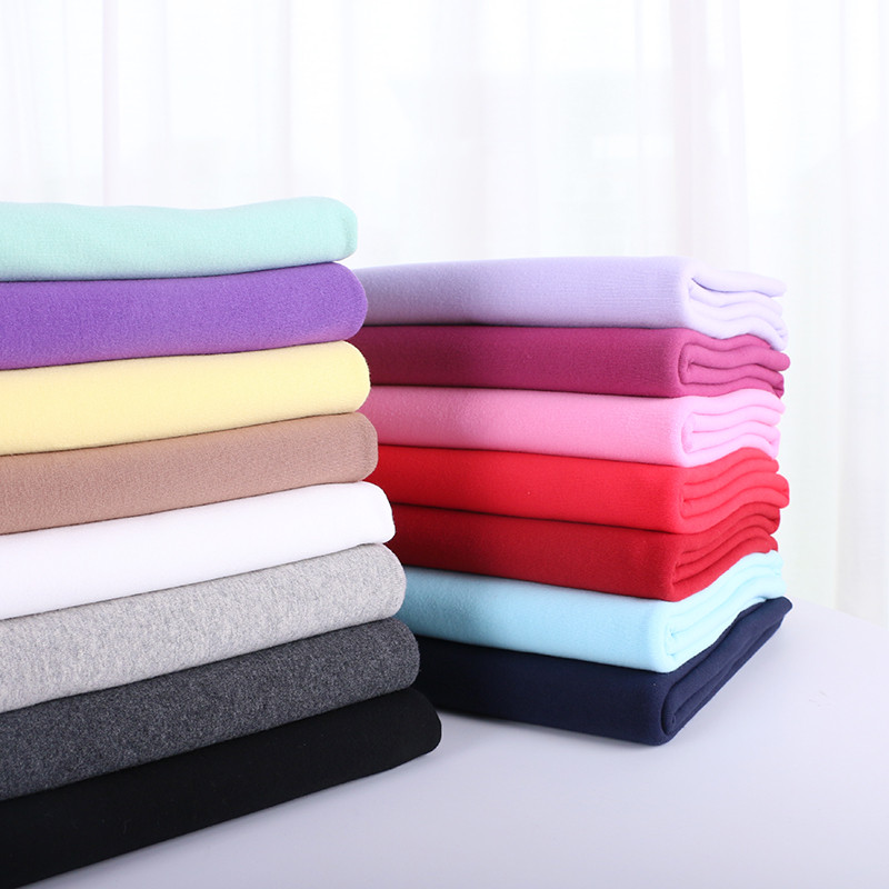 Algodão puro Lycra algodão quente tecido de malha outono inverno crianças roupa interior do bebê confortável camisa de f