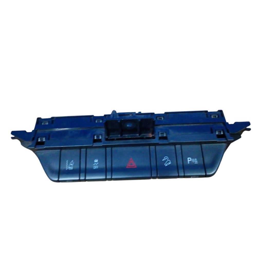 Botão Comando Pisca Alerta Chevrolet S10 2022 Preta