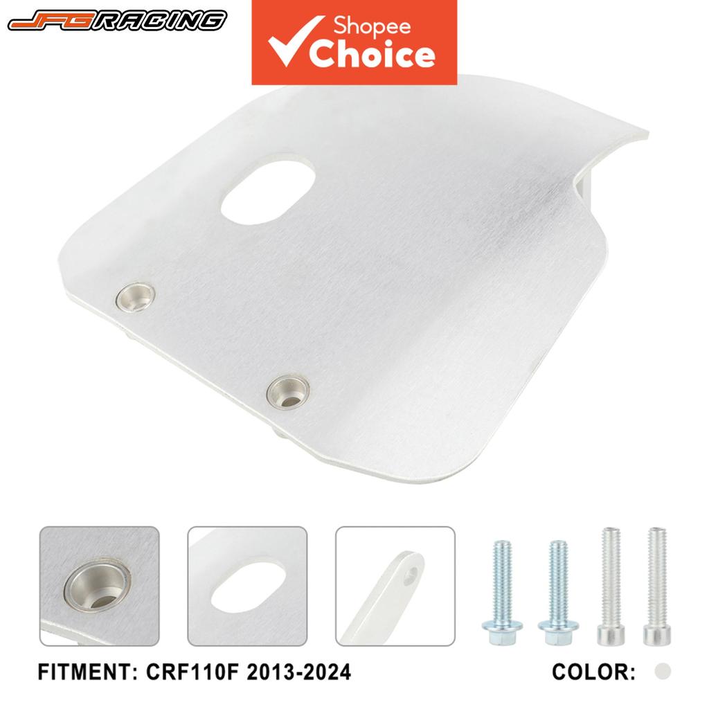 Placa antiderrapante de proteção para motor da motocicleta para CRF 110 CRF110F 2019–2024, preta