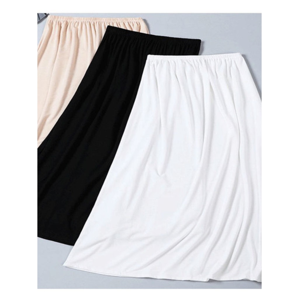 Saia de fundo superior de tubo estilo de duas peças, novo estilo, anágua de fundo, saia longa de segurança, roupa intern