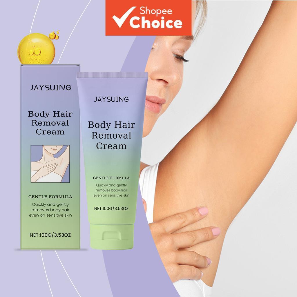 Creme Depilatório Para Pelos Do Corpo Com Hidróxido De Sódio E EDTA - Ação Rápida E Suavizante Em 5 Minutos - 100g,