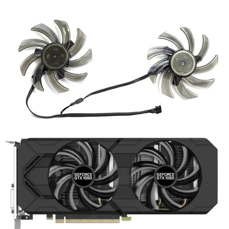 Novo 2FAN 4PIN GA91S2U É Adequado Para Placa Gráfica Gainward GTX 1060 1070 1070 Ti 85MM GA91S2U GTX1060 GTX1070 GTX1070