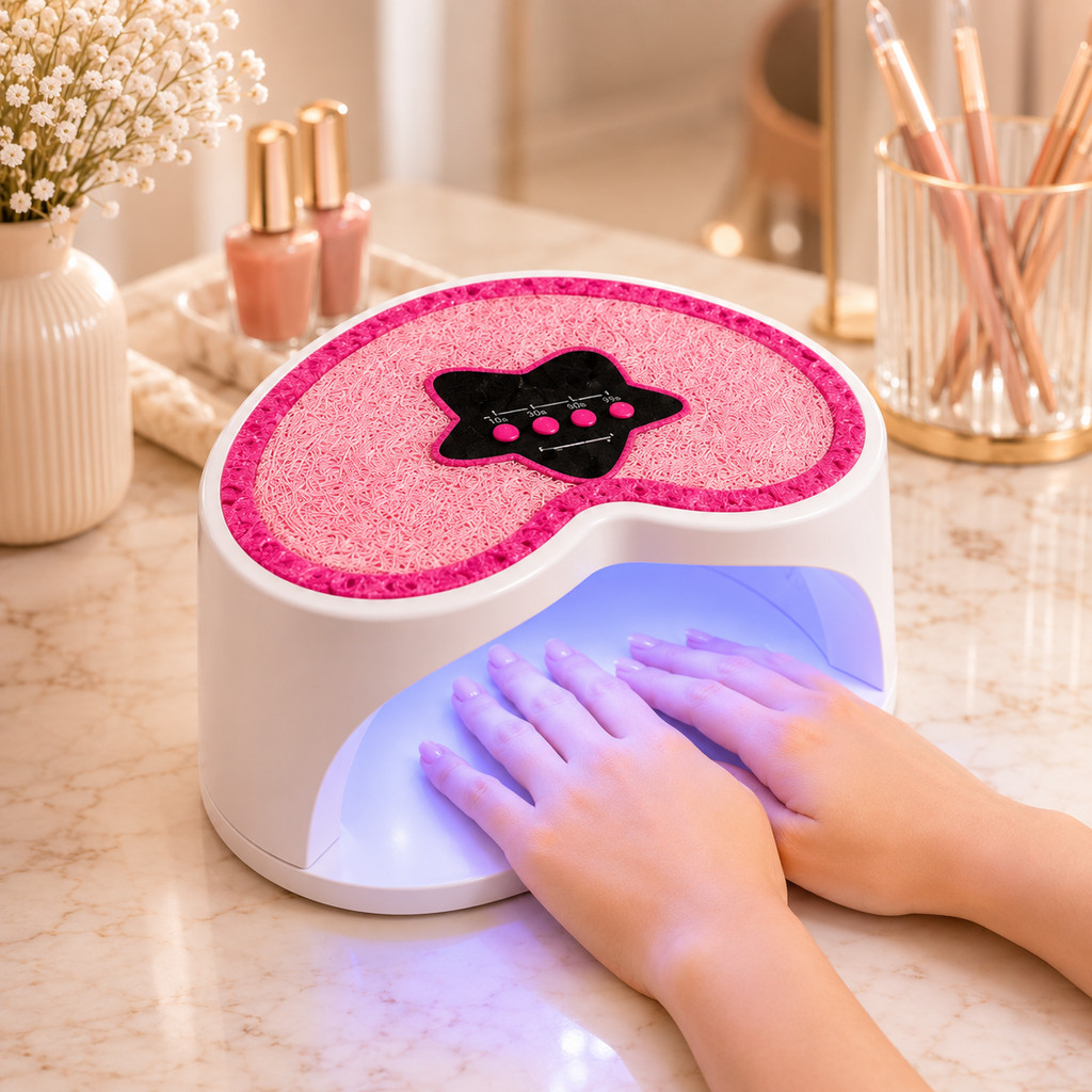 Cabine UV LED 288W para Unhas Gel Fibra e Esmaltação Secador Bivolt BL-409