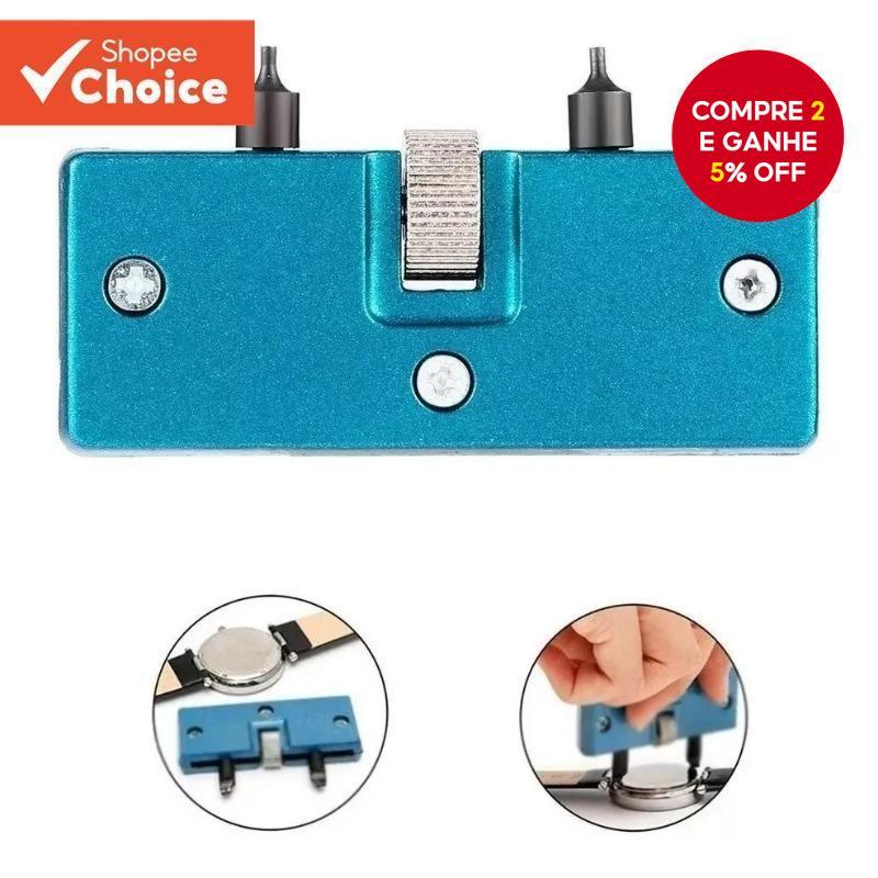1 Peça Abridor De Caixa Traseira De Relógio Ajustável Ferramenta Removedora De Bateria Para Reparo