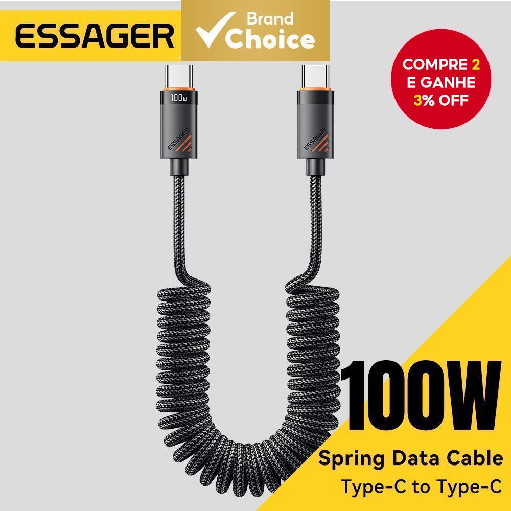 Cabo USB-C Para Tipo De 100 W iPhone 15 Pro Max De Dados De Carregamento Rápido