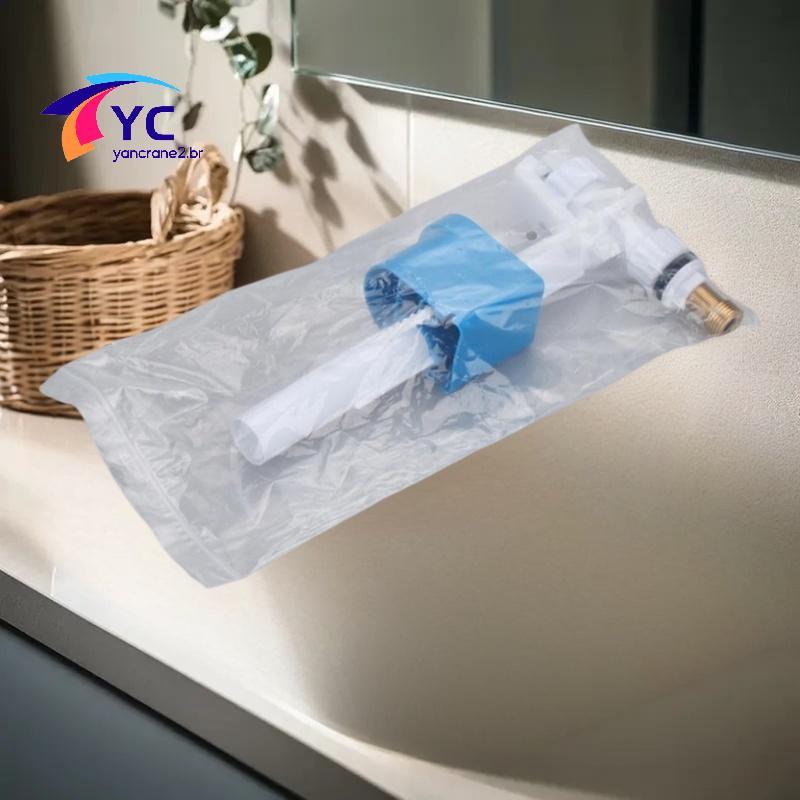 YCBR 1 Peça G3/8 G1/2 Polegada Conexão Cisterna Vaso Sanitário Válvula De Entrada Lateral De Alta Pressão Drenagem De En