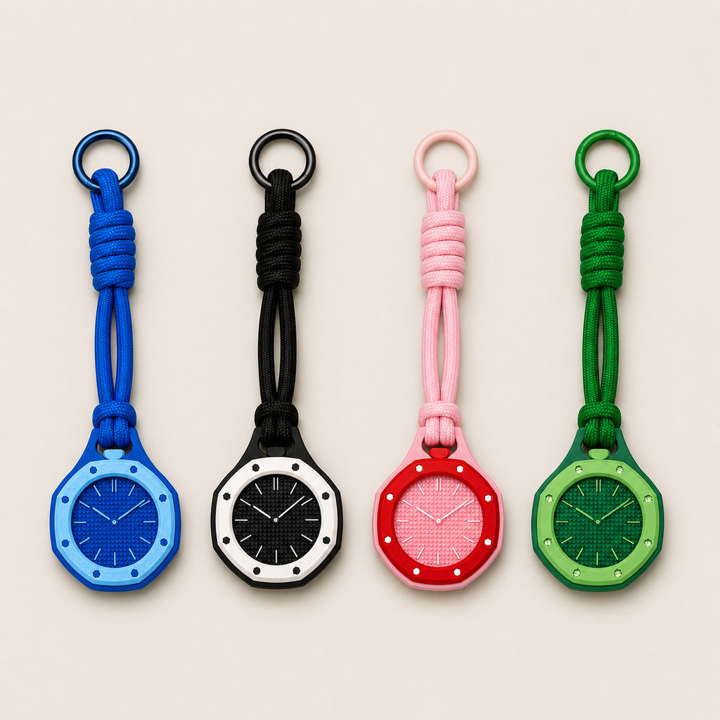 Relógio de Bolso Oficial AP X Swatch Royal Pop com Chaveiro, Pingente para Bolsa, Relógio de Mesa com Pulseira Intercamb