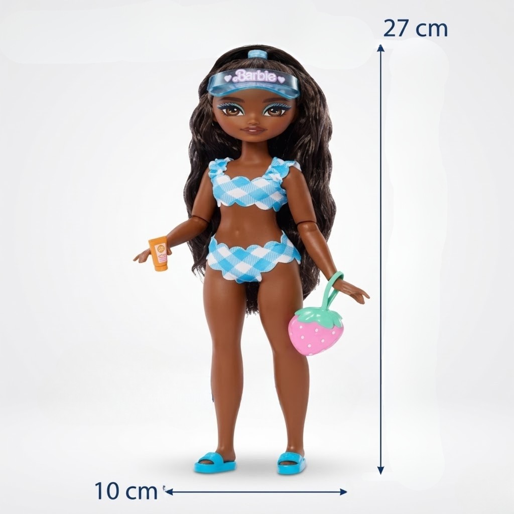 Barbie Coleção Dream Besties Boneca Brooklyn Da Praia Com Acessórios - Mattel — imagem 2 de 2