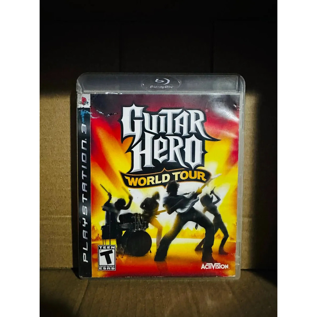 Jogo Original Para Ps3 - Guitar Hero World Tour