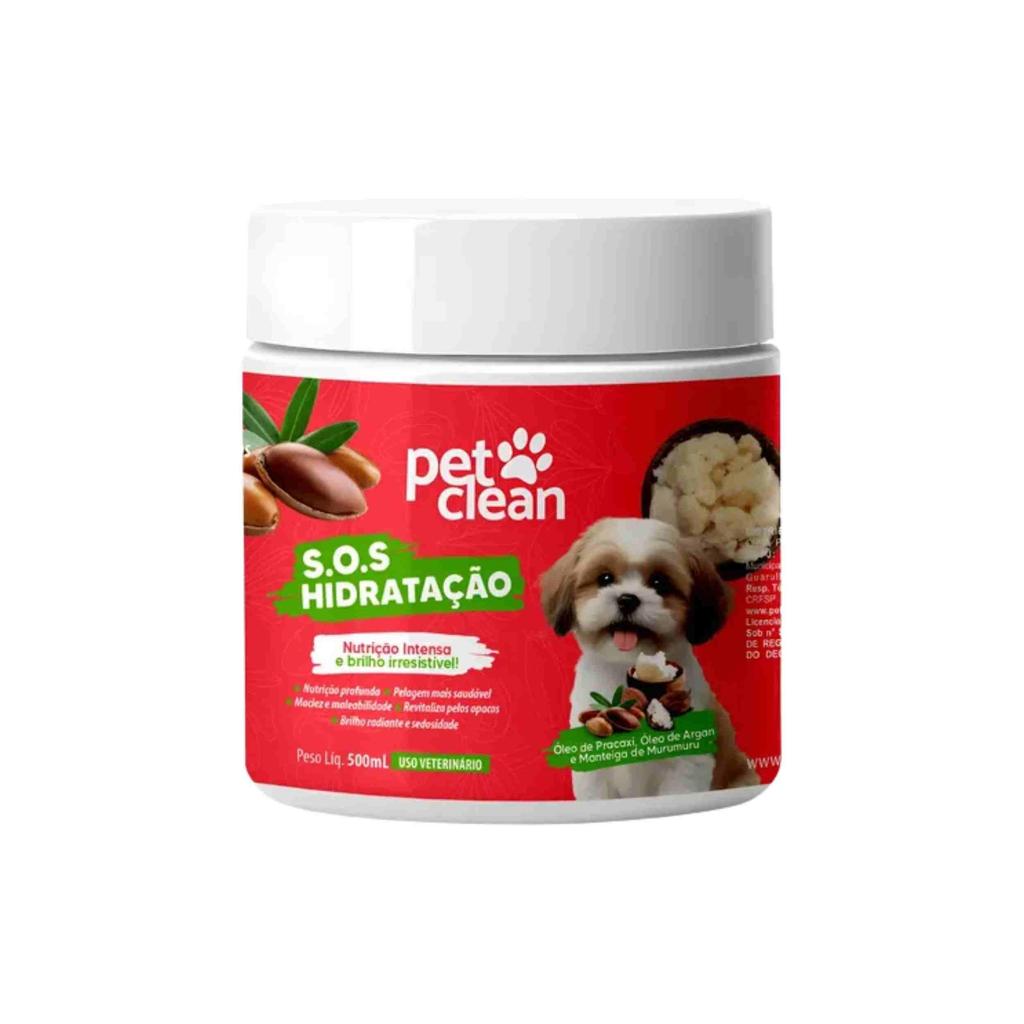 Pet Clean Máscara S.o.s Nutrição Intensa Cães Pet Shop