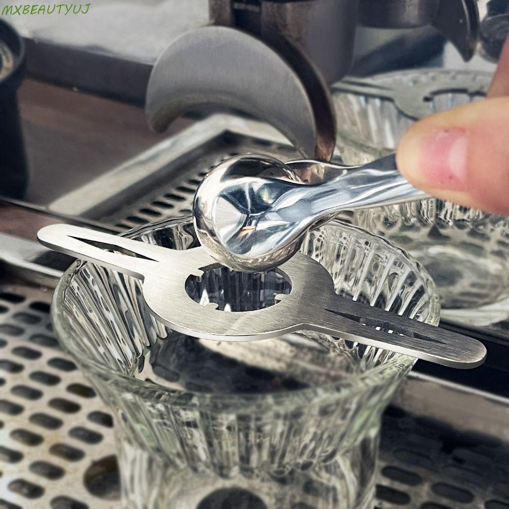 MXBEAUTYUJ Espresso Chiller Com Rack , Conjunto De Bola De Resfriamento De Café Expresso Rápido De Aço Inoxidável , Pinç