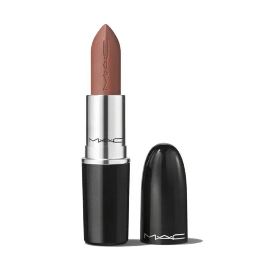 Batom MAC Lustreglass Sheer-Shine: Batom Leve e Brilhante 5VFG