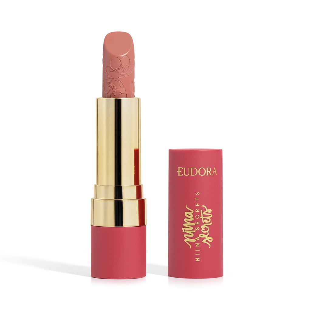 Eudora Niina Secrets Soft Petals Batom Rosé Pétala 3,8g