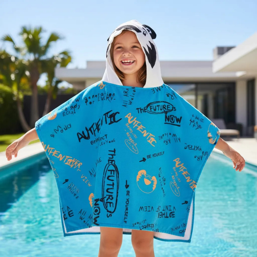 TOALHA INFANTIL PONCHO TIGOR T. TIGRE LOVIT FUTURE - PACIFIC