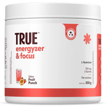 Pré-treino True Energyzer & Focus - Pote 300g - True Source