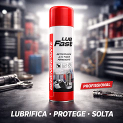 Desengripante Spray Lub Fast 300ml Antiferrugem Lubrificante Proteção Permanente