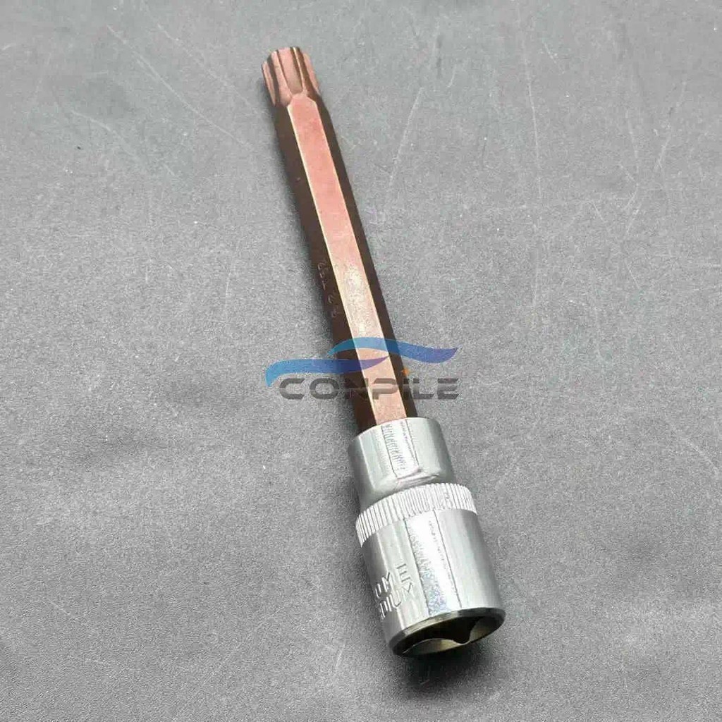 Para Volkswagen Audi Desmontagem Parafuso De Cabeça Do Cilindro T52 1/2 * M10S 140mmL 6 Ângulo Manga Eixo De Engrenagem