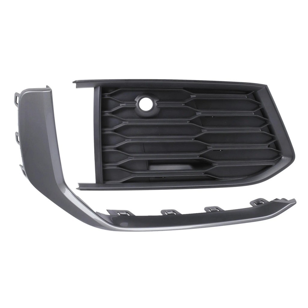 Para Audi A6 C8 2019-2021 Lado Direito Dianteiro Inferior Pára-Choques Luz De Nevoeiro Grade Grill Capa Quadro Guarnição