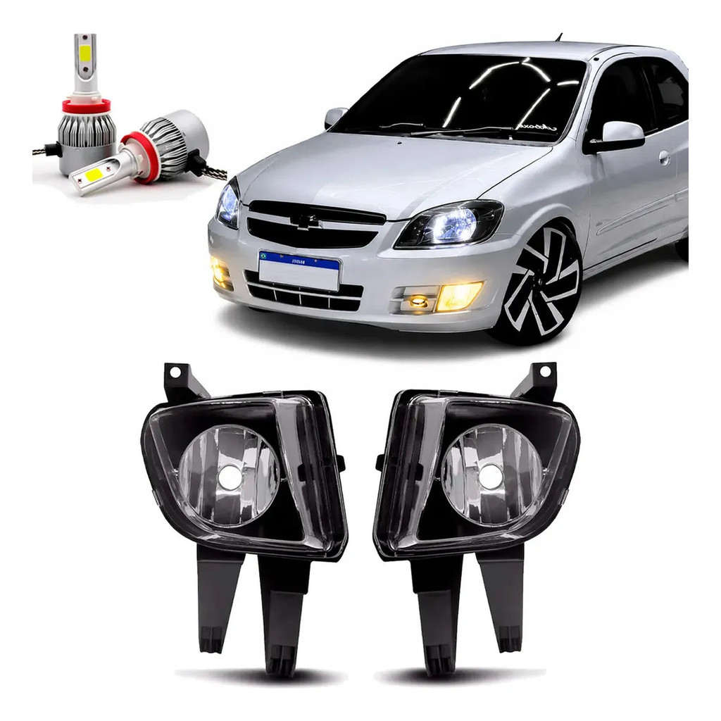 Par Farolete Celta Prisma 2007 08 09 10 11 12 14 2015 Led
