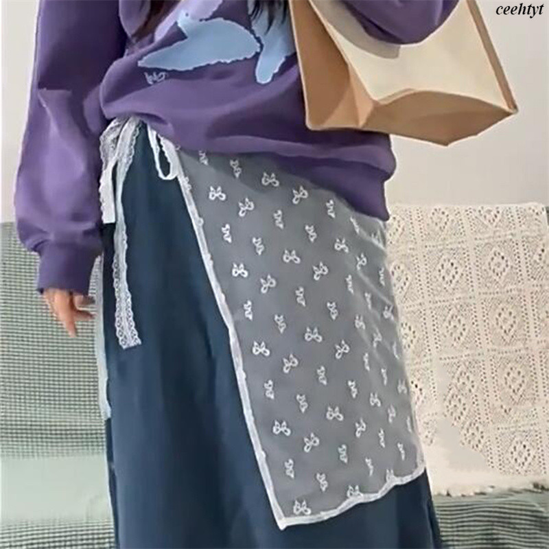 Ins Capa Nádegas Empilhando Renda Gaze Saia Camélia Design Novo Estilo Camada Externa Amarrada Febre Cortina De Bundaqw