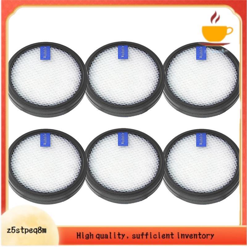 6 Pçs Filtro Lavável Para W200 W300 W400 Aspirador De Pó Substituição Sem Fio Vac Peças Reposição
