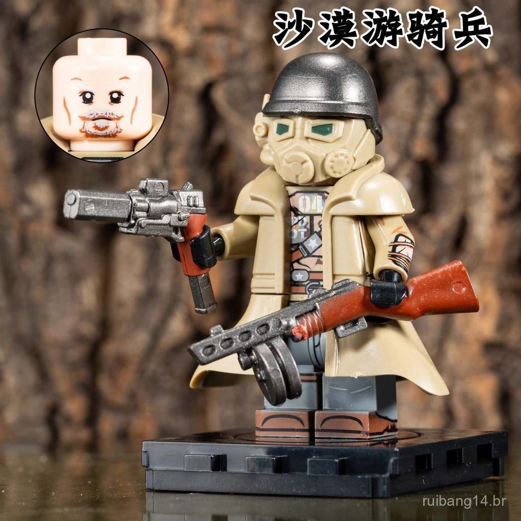 Novo Ranger da Armada Negra Radiante NCR, Ranger de Elite Militar, Minifigura de Blocos de Montar de Terceiros, Brinqued