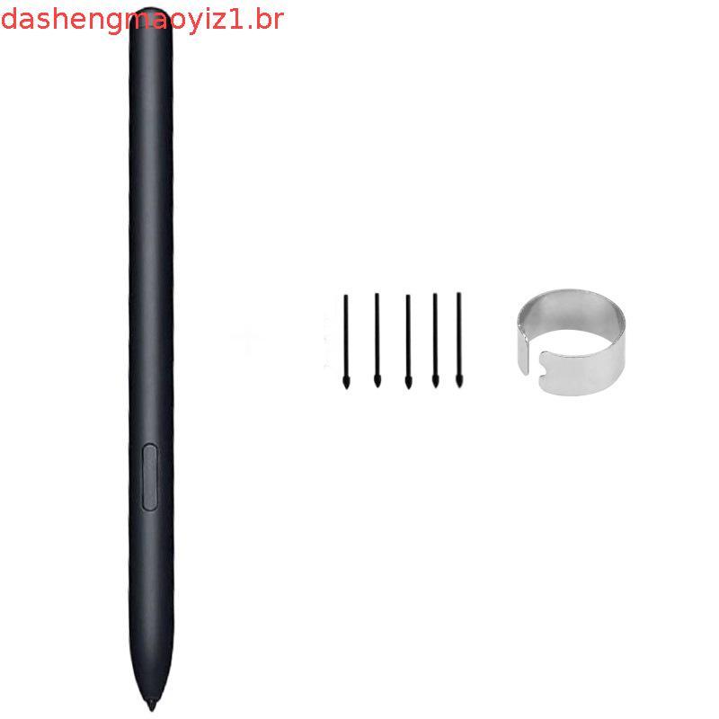 Caneta de Substituição Preta para Samsung Galaxy Tab S6 Lite S Pen (EJ-PP610) + 5 Pontas Gratuitas para Samsung Galaxy T
