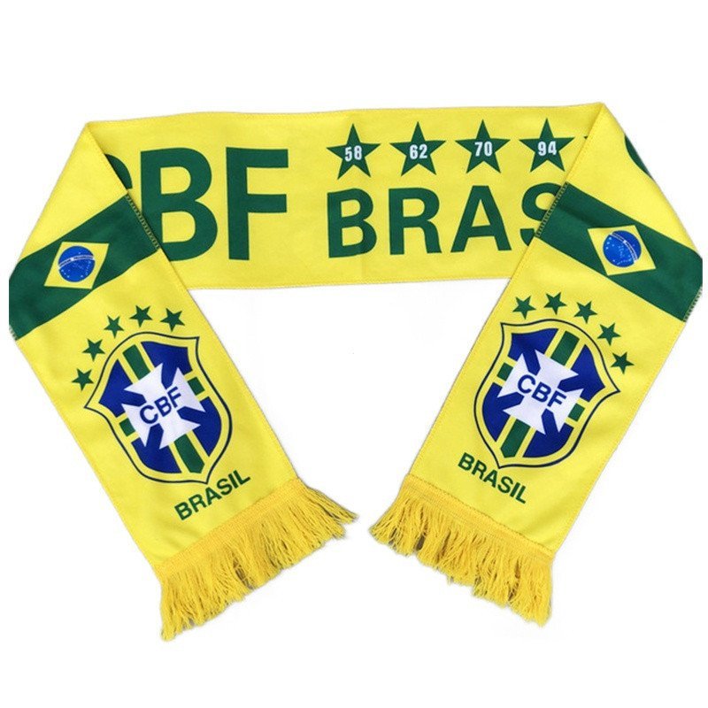 Copa do Mundo FIFA, Copa do Catar, Cachecol do Brasil, Espanha, França, Lembrança, Artigos para Fãs de Festa, QIHR