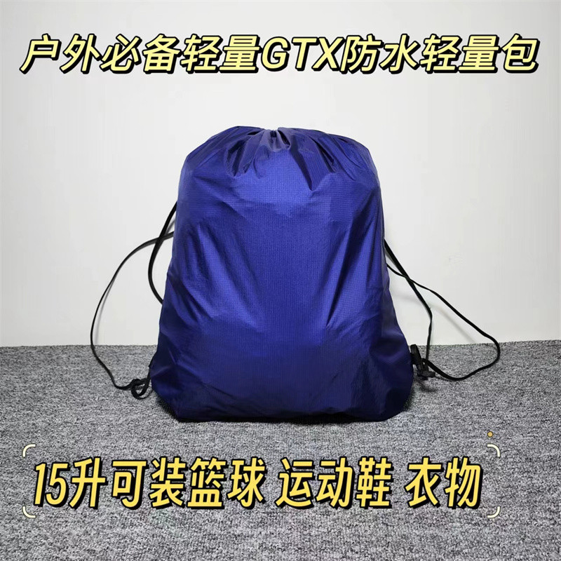 Saco de armazenamento à prova dwaterproof água ao ar livre leve pode ser armazenado fácil de transportar à prova de chuv
