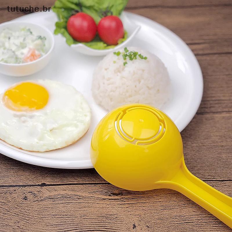 Colher De Arroz Em Forma De Plástico TU , Molde De Não sti DIY , Bola Mingau Meio Redonda , Acessórios De Cozinha BR