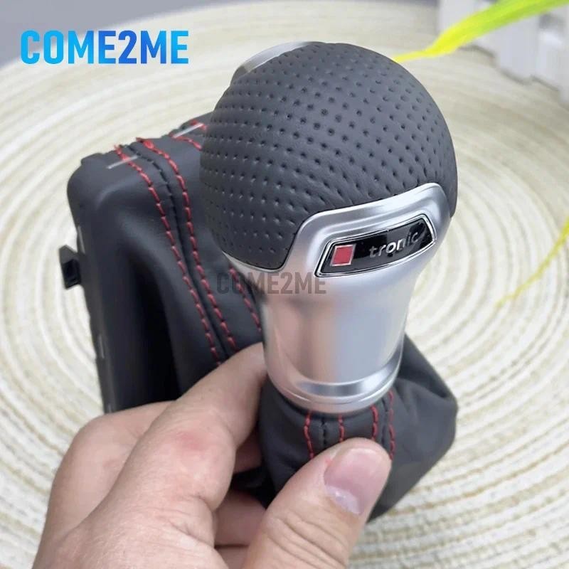 Cabeça Do Punho Da Alavanca De Mudança Automática Para Audi A3 S3 RS3 S6 RS6 A7 A6 Golf 7 7.5 GTI Botão De Engrenagem Co