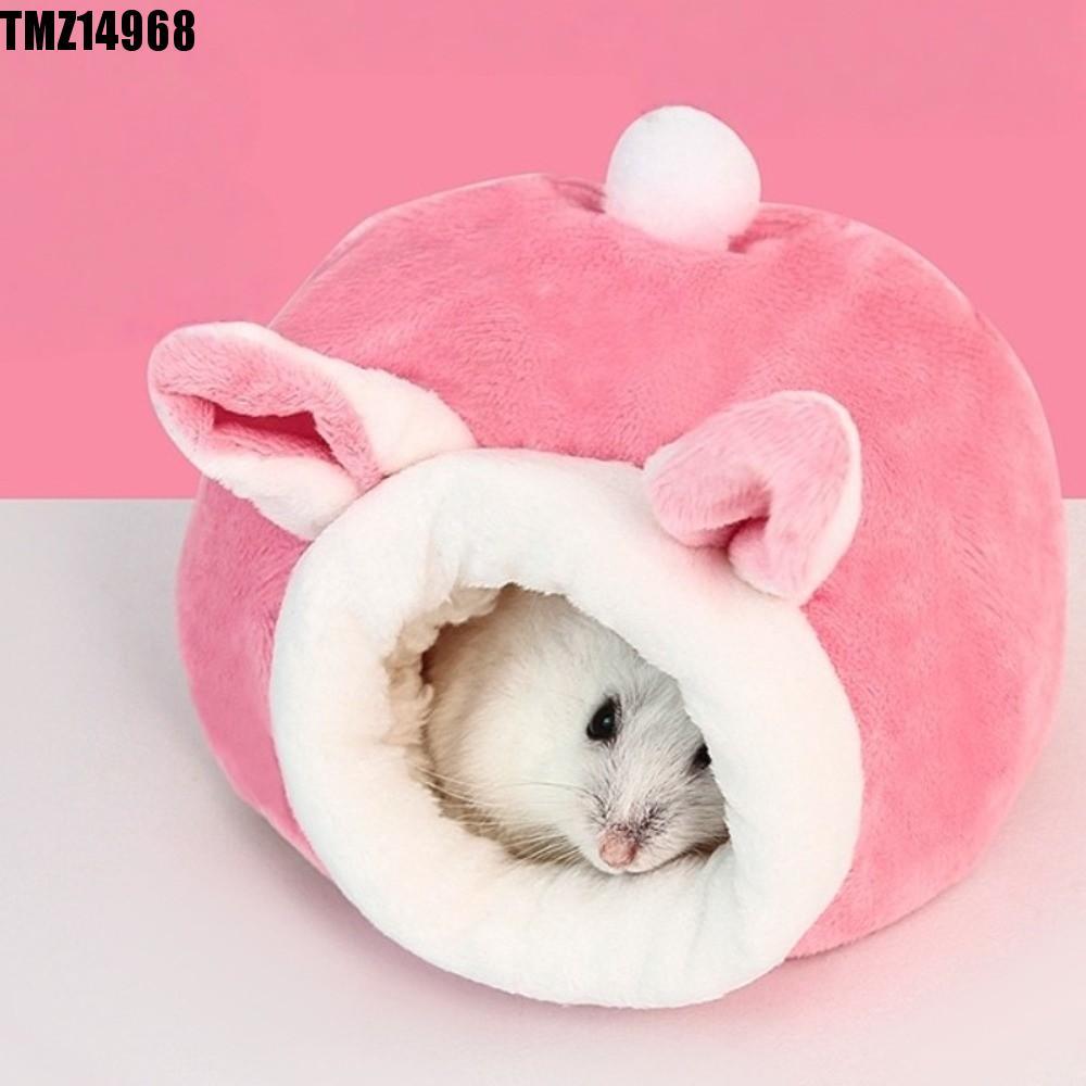 Casa De Algodão Para Hamster TMZ14968 , Ninho De Fofo E Confortável , Cama De Dormir De Rato De Pelúcia Macia Espessada